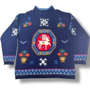 Vintage‎ Rafaella Knit Sweater Women's 1X Rabbit Hair Blend